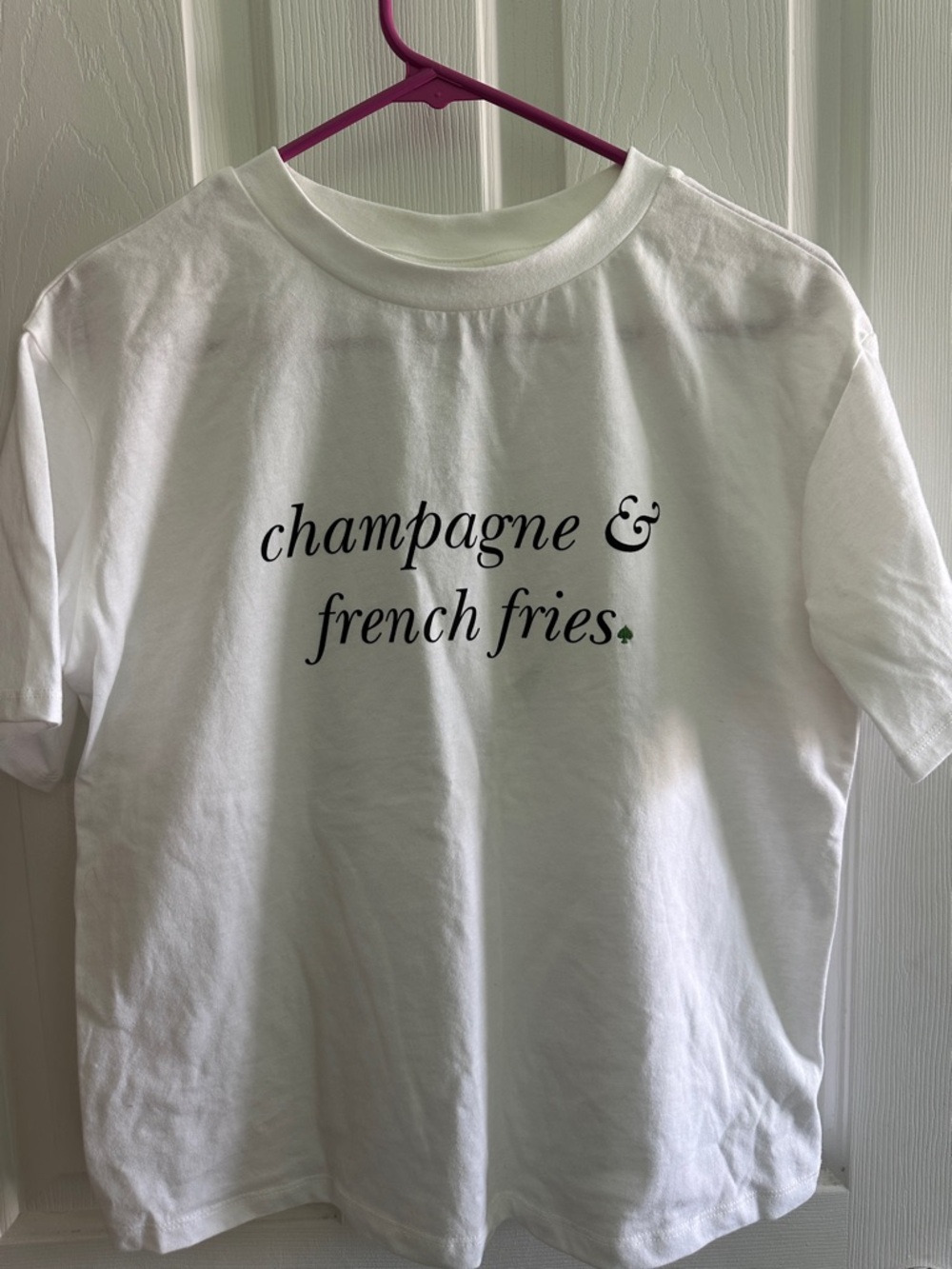 kate spade White Crewneck Tee